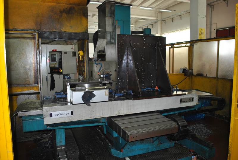 Fresatrice a banco Fisso SECMU CNC Mod. C6 - Utilmeccanica Macchine Utensili