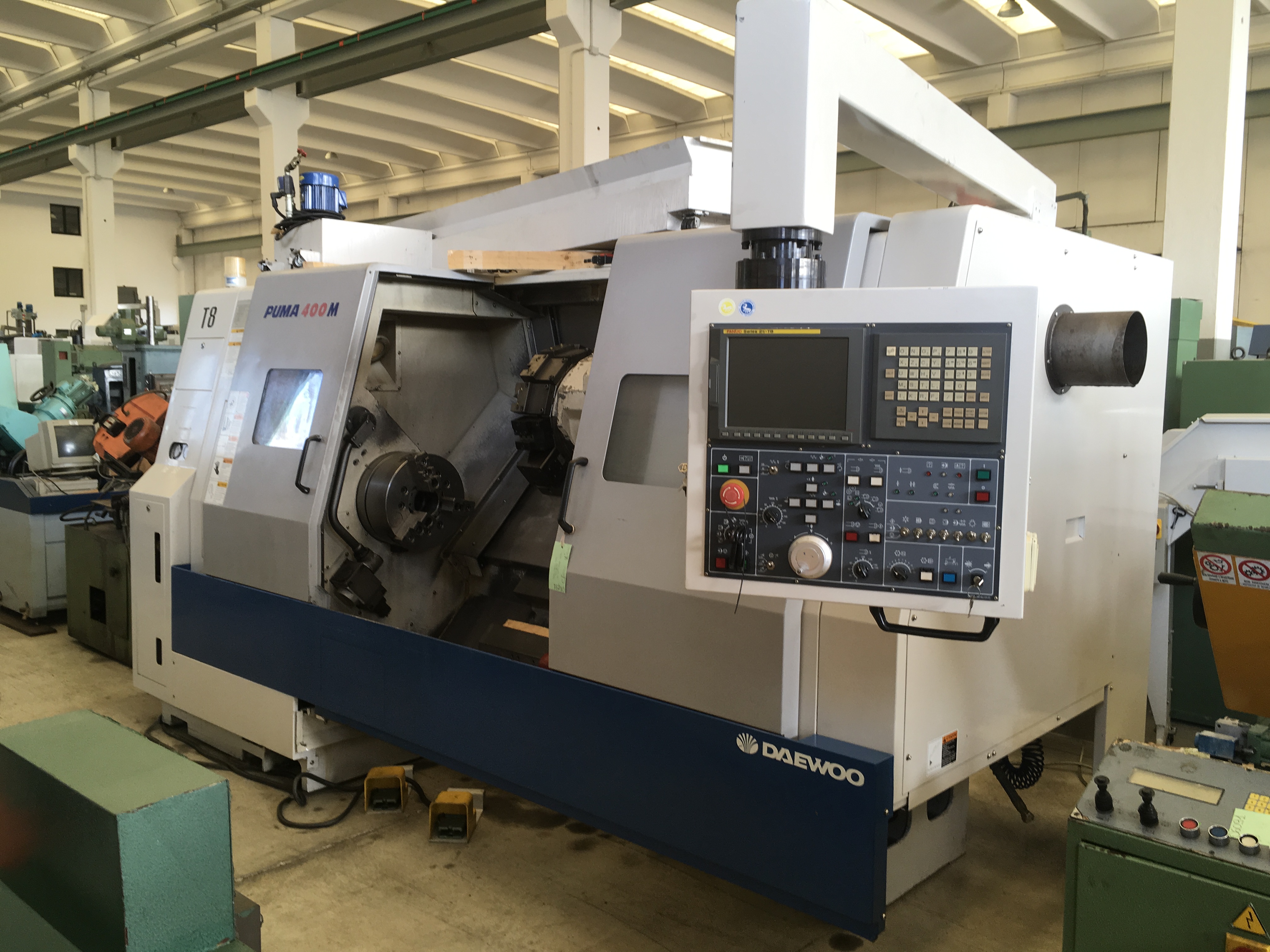 puma 400 lathe