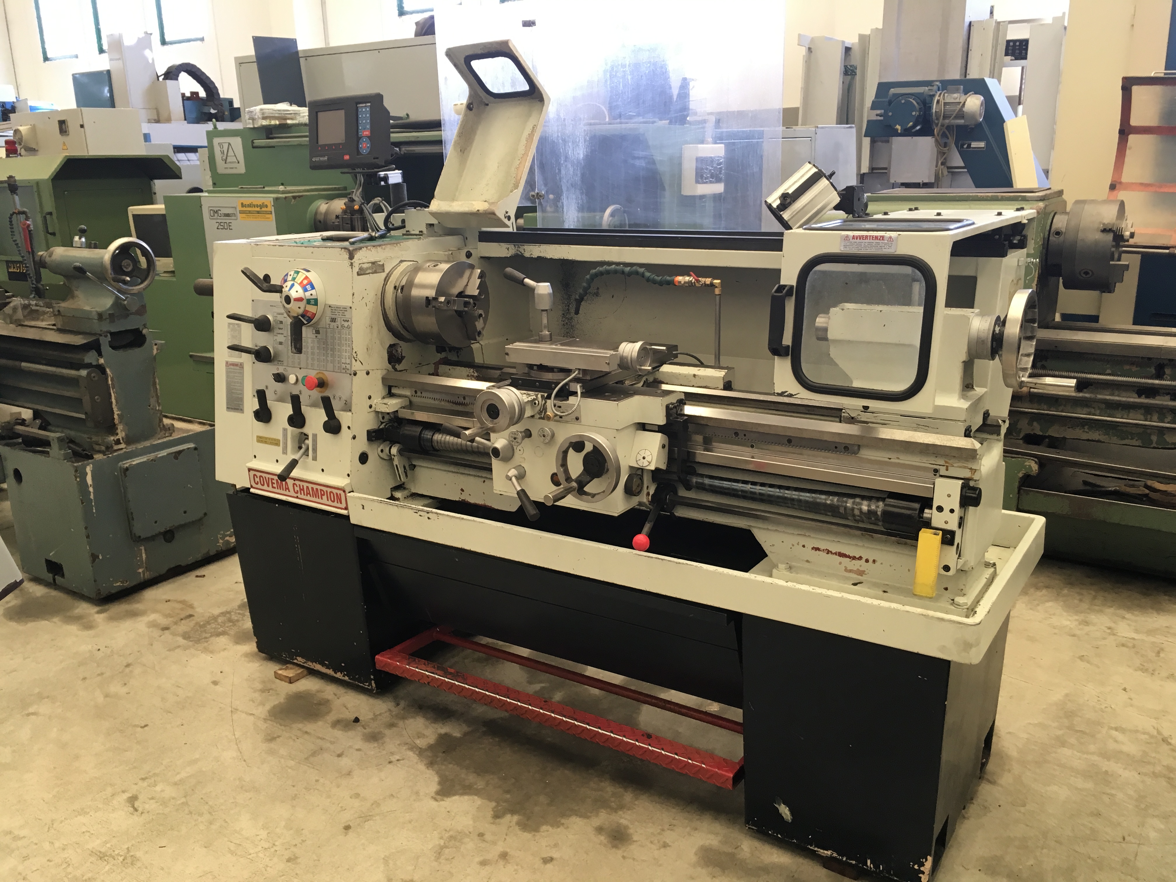 fodspor lave mad Samle Sale of LATHE COVEMA CHAMPION CP 1540 used and offers - Bentivoglio 1919  S.r.l. Macchine Utensili